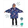 imageBare Home Wearable Blanket BCozy Hoodie  Soft Plush Sherpa  Warm and Cozy  Oversized Wearable Blanket  Adult ampamp Kid Sizes31  Superhero