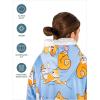 imageBare Home Wearable Blanket BCozy Hoodie  Soft Plush Sherpa  Warm and Cozy  Oversized Wearable Blanket  Adult ampamp Kid Sizes32  Dogs