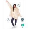 imageBare Home Wearable Blanket BCozy Hoodie  Soft Plush Sherpa  Warm and Cozy  Oversized Wearable Blanket  Adult ampamp Kid Sizes33  Playful Cat