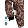 imageBare Home Wearable Blanket BCozy Hoodie  Soft Plush Sherpa  Warm and Cozy  Oversized Wearable Blanket  Adult ampamp Kid Sizes34  Leopard