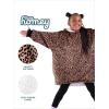 imageBare Home Wearable Blanket BCozy Hoodie  Soft Plush Sherpa  Warm and Cozy  Oversized Wearable Blanket  Adult ampamp Kid Sizes34  Leopard