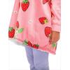 imageBare Home Wearable Blanket BCozy Hoodie  Soft Plush Sherpa  Warm and Cozy  Oversized Wearable Blanket  Adult ampamp Kid Sizes36  Strawberries