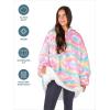 imageBare Home Wearable Blanket BCozy Hoodie  Soft Plush Sherpa  Warm and Cozy  Oversized Wearable Blanket  Adult ampamp Kid Sizes37  Unicorn