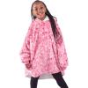 imageBare Home Wearable Blanket BCozy Hoodie  Soft Plush Sherpa  Warm and Cozy  Oversized Wearable Blanket  Adult ampamp Kid Sizes38  Princess