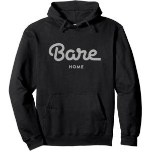 imageBare Home Light Grey Logo Pullover HoodieBlack