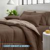 imageBare Home Reversible BedinABag Comforter ampamp Sheet Set  Full Extra Long  Down Alternative  Soft  Bedding Set Full XL TaupeSand SandCocoaTaupe  Cocoa