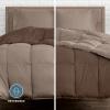 imageBare Home Reversible BedinABag Comforter ampamp Sheet Set  Full Extra Long  Down Alternative  Soft  Bedding Set Full XL TaupeSand SandCocoaTaupe  Taupe