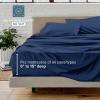 imageBare Home Reversible BedinABag Comforter ampamp Sheet Set  Full Extra Long  Down Alternative  Soft  Bedding Set Full XL TaupeSand SandDark BlueLight Blue  Dark Blue