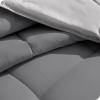imageBare Home Reversible BedinABag Comforter ampamp Sheet Set  Full Extra Long  Down Alternative  Soft  Bedding Set Full XL TaupeSand SandDark BlueLight Blue  Dark Blue