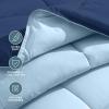 imageBare Home Reversible BedinABag Comforter ampamp Sheet Set  Full Extra Long  Down Alternative  Soft  Bedding Set Full XL TaupeSand SandDark BlueLight Blue  Dark Blue