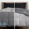 imageBare Home Reversible BedinABag Comforter ampamp Sheet Set  Full Extra Long  Down Alternative  Soft  Bedding Set Full XL TaupeSand SandGreyLight Grey  Black