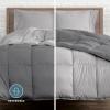 imageBare Home Reversible BedinABag Comforter ampamp Sheet Set  Full Extra Long  Down Alternative  Soft  Bedding Set Full XL TaupeSand SandLight GreyGrey  Light Grey