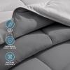 imageBare Home Reversible BedinABag Comforter ampamp Sheet Set  Full Extra Long  Down Alternative  Soft  Bedding Set Full XL TaupeSand SandLight GreyGrey  Light Grey