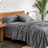 imageBare Home Queen Sheet Set  Luxury 1800 UltraSoft Microfiber Bed Sheets  Double Brushed  Deep Pockets  Easy Fit  4 Piece Set  Bedding Sheets ampamp Pillowcases Queen Grey