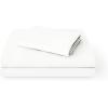 imageBare Home Queen Sheet Set  Hotel Luxury  Deep Pockets  Double Brushed Microfiber for Softness  Easy Fit  4 Piece Set  Bed Sheets with Envelope Pillowcases Queen SandCream