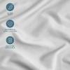 imageBare Home Queen Sheet Set  Hotel Luxury  Deep Pockets  Double Brushed Microfiber for Softness  Easy Fit  4 Piece Set  Bed Sheets with Envelope Pillowcases Queen SandCloud Grey
