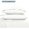 imageBare Home Queen Sheet Set  Hotel Luxury  Deep Pockets  Double Brushed Microfiber for Softness  Easy Fit  4 Piece Set  Bed Sheets with Envelope Pillowcases Queen SandCream
