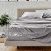 imageBare Home Queen Sheet Set  Hotel Luxury  Deep Pockets  Double Brushed Microfiber for Softness  Easy Fit  4 Piece Set  Bed Sheets with Envelope Pillowcases Queen SandLight Grey
