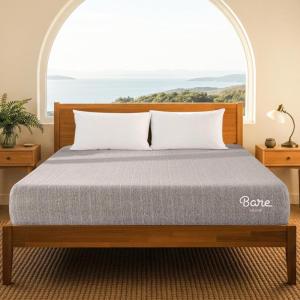 imageBare Home Full Mattress  Relaxed Firm  Extra Thick Visco Elastic Memory Foam  CertiPURUS Certified  Support ampamp Pressure Relief  Minimal Motion Transfer  100 Night TrialGrey