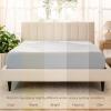 imageBare Home 100 Organic Cotton Sateen Fitted Sheet  Smooth Sateen Weave  Breathable ampamp Cooling  Hotel Luxury  Durable Fitted Sheet  Deep Pocket Queen Taupe04  Light Grey
