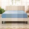 imageBare Home 100 Organic Cotton Sateen Fitted Sheet  Smooth Sateen Weave  Breathable ampamp Cooling  Hotel Luxury  Durable Fitted Sheet  Deep Pocket Queen Taupe10  Dusty Blue