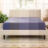 imageBare Home 100 Organic Cotton Sateen Fitted Sheet  Smooth Sateen Weave  Breathable ampamp Cooling  Hotel Luxury  Durable Fitted Sheet  Deep Pocket Queen Taupe11  Dusty Purple