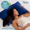 imageBare Home 100 Mulberry Silk Pillowcase for Hair and Skin  Ultra Premium 6A Grade 19 Momme Silk Pillow Case  Envelope Enclosure  Breathable Cooling Pillow Cover Queen Champagne13  Dark Blue