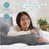 imageBare Home 100 Mulberry Silk Pillowcase for Hair and Skin  Ultra Premium 6A Grade 19 Momme Silk Pillow Case  Envelope Enclosure  Breathable Cooling Pillow Cover Queen Champagne04  Grey