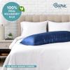 imageBare Home 100 Mulberry Silk Pillowcase for Hair and Skin  Ultra Premium 6A Grade 19 Momme Silk Pillow Case  Envelope Enclosure  Breathable Cooling Pillow Cover Queen Champagne13  Dark Blue