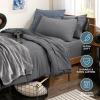 imageBare Home Dorm Ready  Twin XL  BedinABag 11 Piece Comforter ampamp Sheet Set ampamp Blanket ampamp Mattress Pad  UltraSoft 1800 Premium  Bedding Set Twin XL GreyHeather Pewter Cationic02  GreyHeather Pewter Cationic