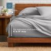 imageBare Home Ultimate Bed in A Bag  Twin XL  9 Piece  Comforter ampamp Sheet Set Fleece Blanket Mattress Pad Pillow Protector  UltraSoft 1800 Microfiber Bedding Set Twin XL Dark BlueDark Blue10  Dark BlueLight Grey