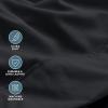 imageBare Home Ultimate Bed in A Bag  Twin XL  9 Piece  Comforter ampamp Sheet Set Fleece Blanket Mattress Pad Pillow Protector  UltraSoft 1800 Microfiber Bedding Set Twin XL Dark BlueDark Blue03  GreyBlack