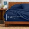 imageBare Home Ultimate Bed in A Bag  Twin XL  9 Piece  Comforter ampamp Sheet Set Fleece Blanket Mattress Pad Pillow Protector  UltraSoft 1800 Microfiber Bedding Set Twin XL Dark BlueDark Blue11  Dark BlueDark Blue