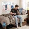 imageBare Home Ultimate Bed in A Bag  Twin XL  9 Piece  Comforter ampamp Sheet Set Fleece Blanket Mattress Pad Pillow Protector  UltraSoft 1800 Microfiber Bedding Set Twin XL Dark BlueDark Blue08  TaupeSand