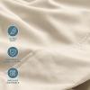 imageBare Home Ultimate Bed in A Bag  Twin XL  9 Piece  Comforter ampamp Sheet Set Fleece Blanket Mattress Pad Pillow Protector  UltraSoft 1800 Microfiber Bedding Set Twin XL Dark BlueDark Blue08  TaupeSand