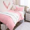 imageBare Home Dorm Ready  Twin XL  BedinABag 11 Piece Comforter ampamp Sheet Set ampamp Blanket ampamp Mattress Pad  UltraSoft 1800 Premium  Bedding Set Twin XL GreyHeather Pewter Cationic05  Light PinkWhite