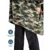 imageBare Home Long Length Microplush Wearable Blanket with Side Pockets  Soft and Plush  Warm and Cozy  Adult ampamp Kid Sizes Kids Light PinkCamo Green