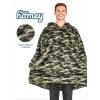imageBare Home Long Length Microplush Wearable Blanket with Side Pockets  Soft and Plush  Warm and Cozy  Adult ampamp Kid Sizes Kids Light PinkCamo Green