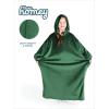imageBare Home Long Length Microplush Wearable Blanket with Side Pockets  Soft and Plush  Warm and Cozy  Adult ampamp Kid Sizes Kids Light PinkForest Green
