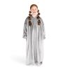 imageBare Home Long Length Microplush Wearable Blanket with Side Pockets  Soft and Plush  Warm and Cozy  Adult ampamp Kid Sizes Kids Light PinkLight Grey