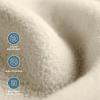 imageBare Home Polar Fleece Blanket  Extra Long  Oyster  Warm ampamp Cozy  Premium Fleece  Throw for Bed Sofa Camping Travel and Cold Nights  Lightweight Blanket TwinTwin XL Oyster