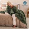 imageBare Home Shaggy Faux Fur Sherpa Blanket  Super Soft Fuzzy Fluffy  Reversible Cozy Warm Blanket for Couch Sofa Chair Bed  Luxury Home Decor ThrowTravel Grey07  Cypress