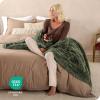 imageBare Home Shaggy Faux Fur Sherpa Blanket  Super Soft Fuzzy Fluffy  Reversible Cozy Warm Blanket for Couch Sofa Chair Bed  Luxury Home Decor ThrowTravel Grey07  Cypress