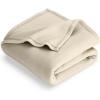 imageBare Home Polar Fleece Blanket  Extra Long  Oyster  Warm ampamp Cozy  Premium Fleece  Throw for Bed Sofa Camping Travel and Cold Nights  Lightweight Blanket TwinTwin XL Oyster