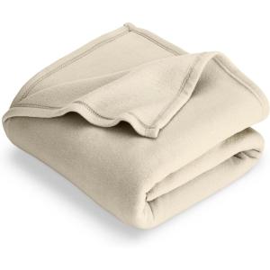 imageBare Home Polar Fleece Blanket  Extra Long  Oyster  Warm ampamp Cozy  Premium Fleece  Throw for Bed Sofa Camping Travel and Cold Nights  Lightweight Blanket TwinTwin XL Oyster