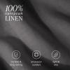 imageBare Home Split King Sheet Set  Luxury 100 Linen Bed Sheets  Deep Pockets  Easy Fit  5 Piece Set  Bedding Sheets ampamp Pillowcases Split King Soft WhiteDark Grey