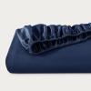 imageBare Home 100 Rayon Made from Bamboo Luxury King Fitted Sheet  Deep Pockets  Cooling Sheet  Breathable  Easy Fit  Soft Bedding Bottom Sheet King GreyDark Blue