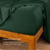 imageBare Home 100 Rayon Made from Bamboo Luxury King Fitted Sheet  Deep Pockets  Cooling Sheet  Breathable  Easy Fit  Soft Bedding Bottom Sheet King GreyForest Green