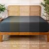 imageBare Home 100 Rayon Made from Bamboo Luxury King Fitted Sheet  Deep Pockets  Cooling Sheet  Breathable  Easy Fit  Soft Bedding Bottom Sheet King GreyGrey