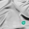 imageBare Home 100 Rayon Made from Bamboo Luxury King Fitted Sheet  Deep Pockets  Cooling Sheet  Breathable  Easy Fit  Soft Bedding Bottom Sheet King GreyLight Grey
